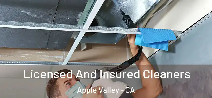 Licensed And Insured Cleaners Apple Valley - CA