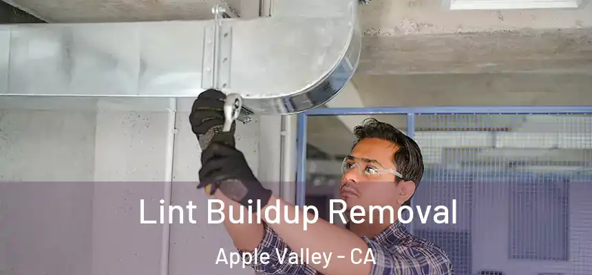 Lint Buildup Removal Apple Valley - CA
